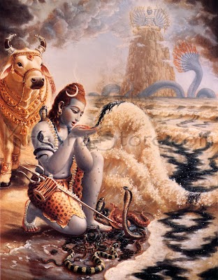 shiva drinking poison tantrik laboratories