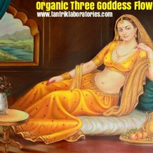Organic Three Goddess Tea: Rose, Hibiscus & Lotus Flower tea for puja, ritual and meditation (5oz.)