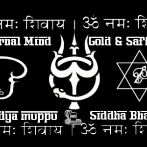Eternal Mind Gold and Saffron Vaidya muppu Siddha Bhasma